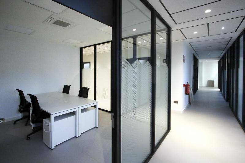 Abrirá como centro de trabajo flexible de la firma Spaces con la cuarta parte de sus 48 oficinas ocupadas