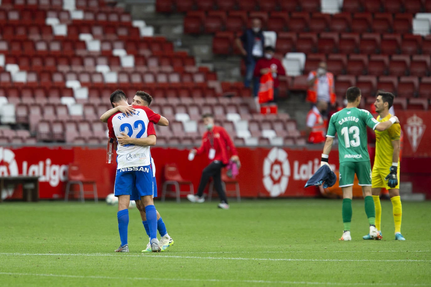 Fotos: Las imágenes del Sporting - Lugo