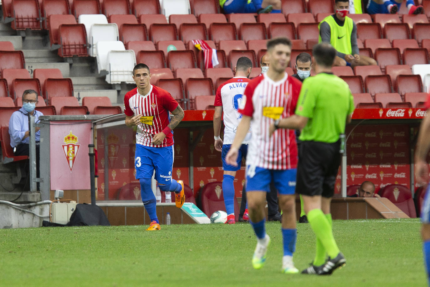 Fotos: Las imágenes del Sporting - Lugo