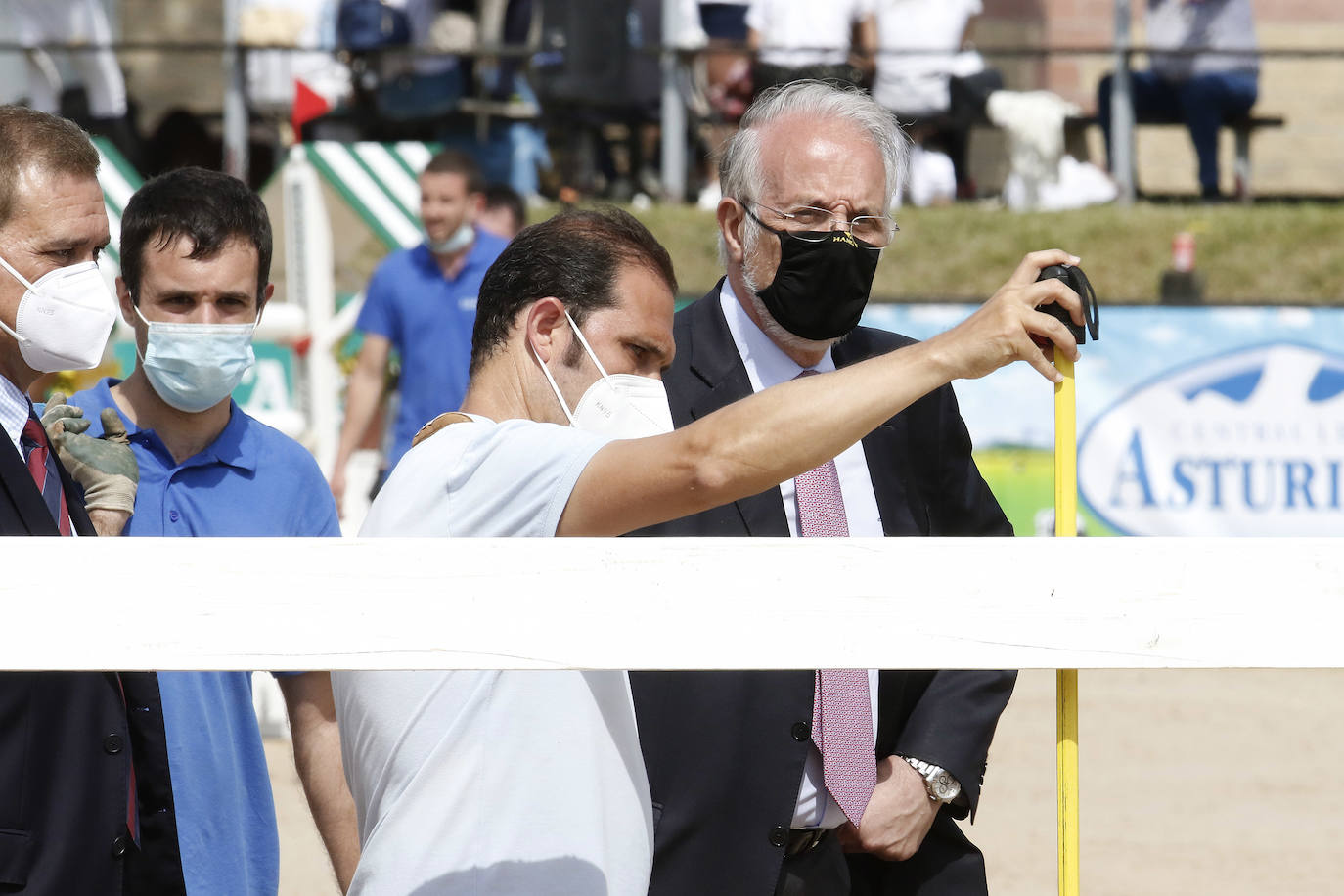 Las pruebas comenzaron el domingo a las nueve menos cuartos de la mañana y se coronan con la disputa del Gran Premio sobre 1,40. 