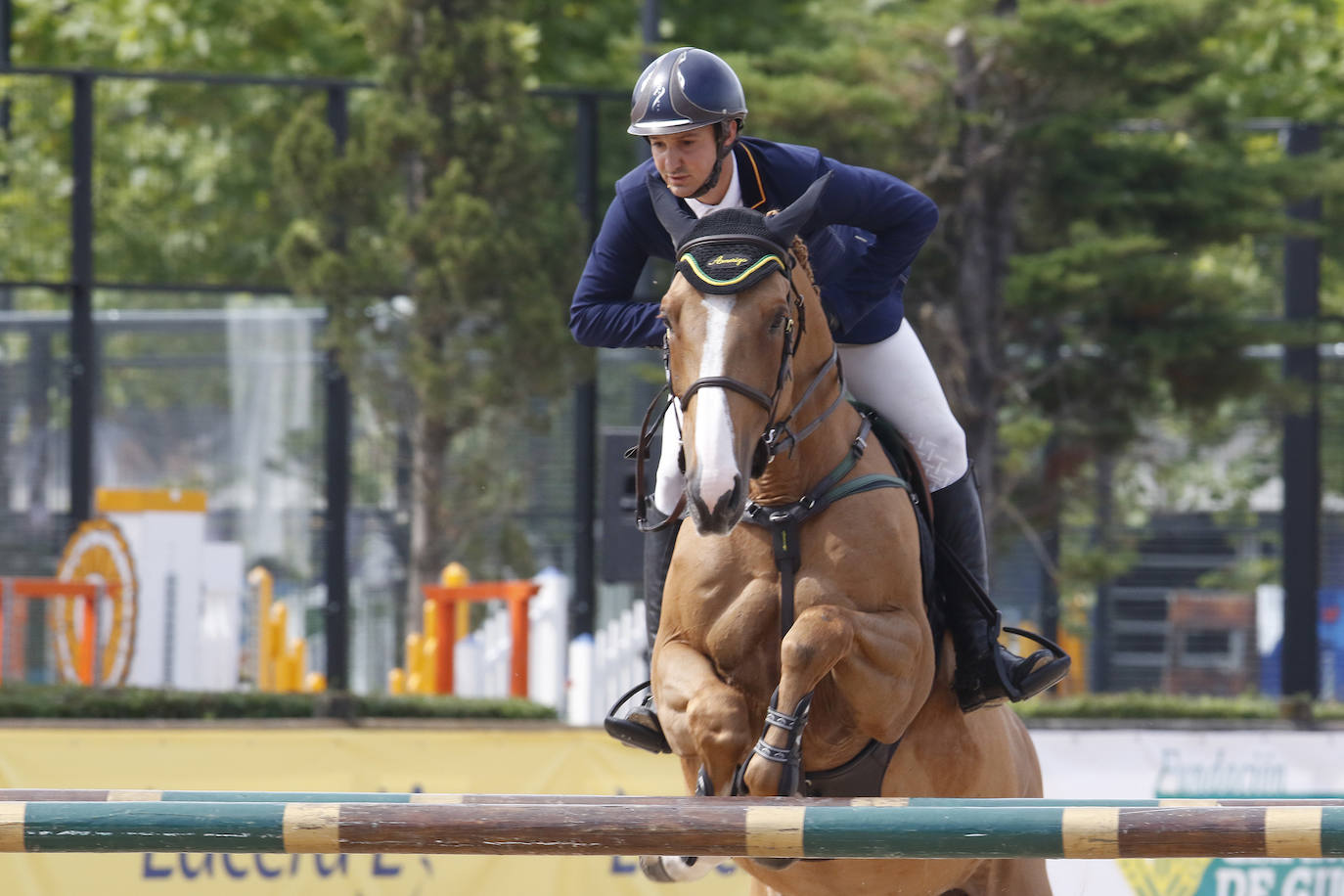 Las pruebas comenzaron el domingo a las nueve menos cuartos de la mañana y se coronan con la disputa del Gran Premio sobre 1,40. 