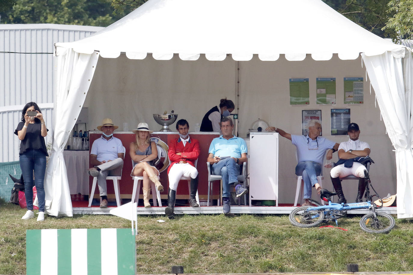 Las pruebas comenzaron el domingo a las nueve menos cuartos de la mañana y se coronan con la disputa del Gran Premio sobre 1,40. 