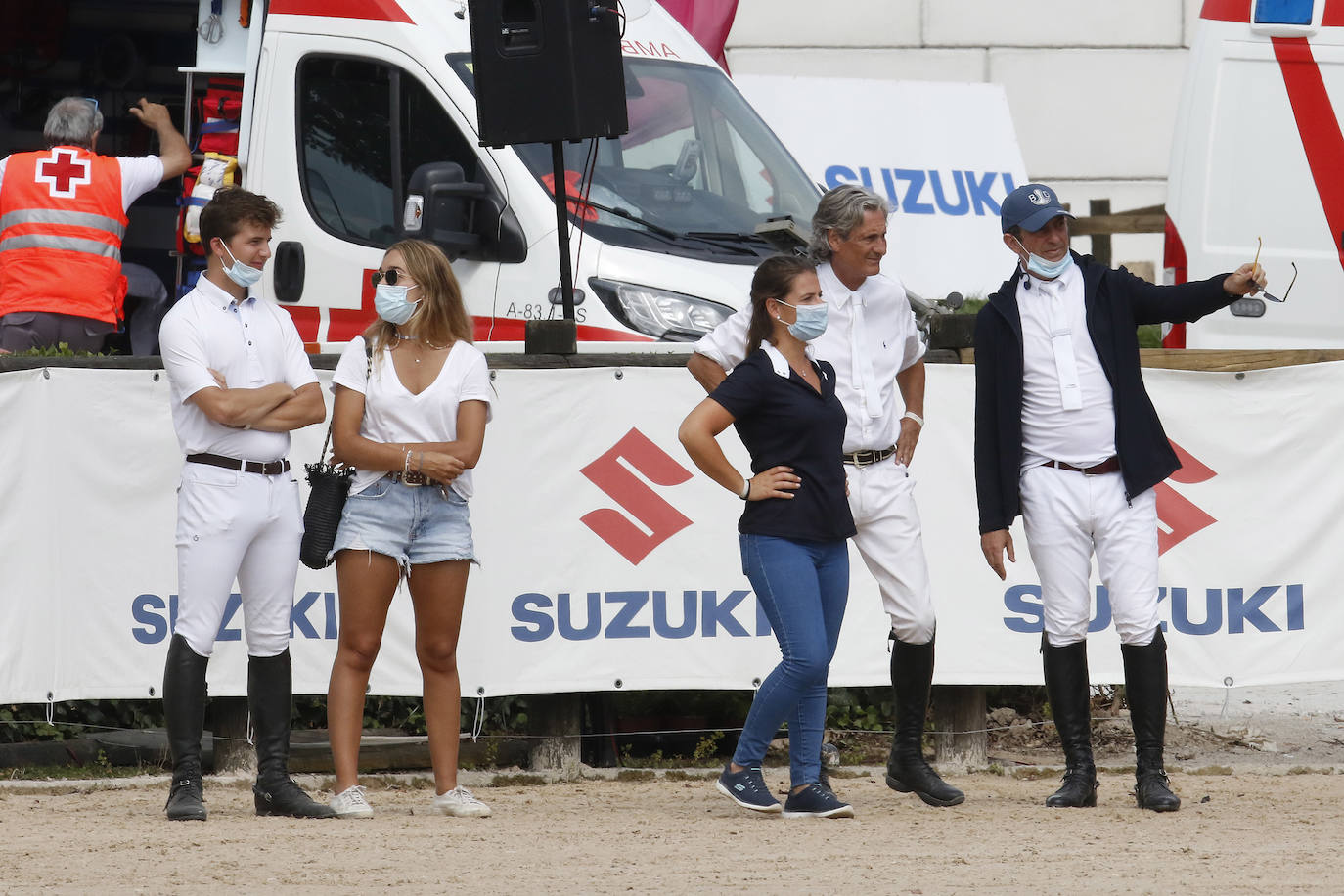 Las pruebas comenzaron el domingo a las nueve menos cuartos de la mañana y se coronan con la disputa del Gran Premio sobre 1,40. 