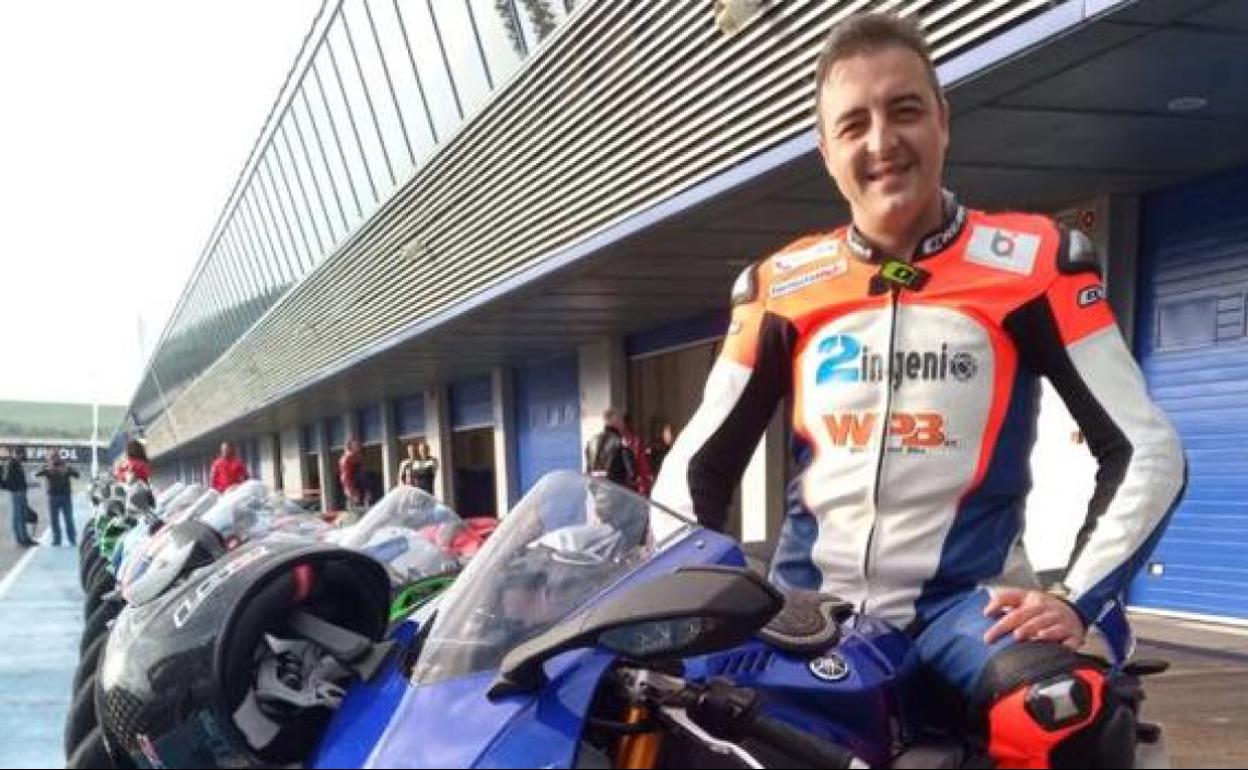 Ismael Bonilla, piloto de motos que ha fallecido este dominggo en Jerez.