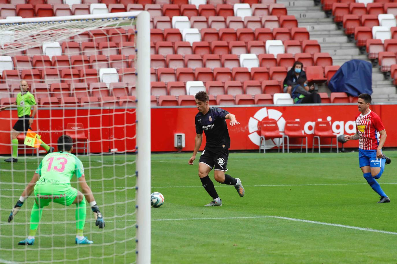 Fotos: Sporting 0-0 Girona, en imágenes