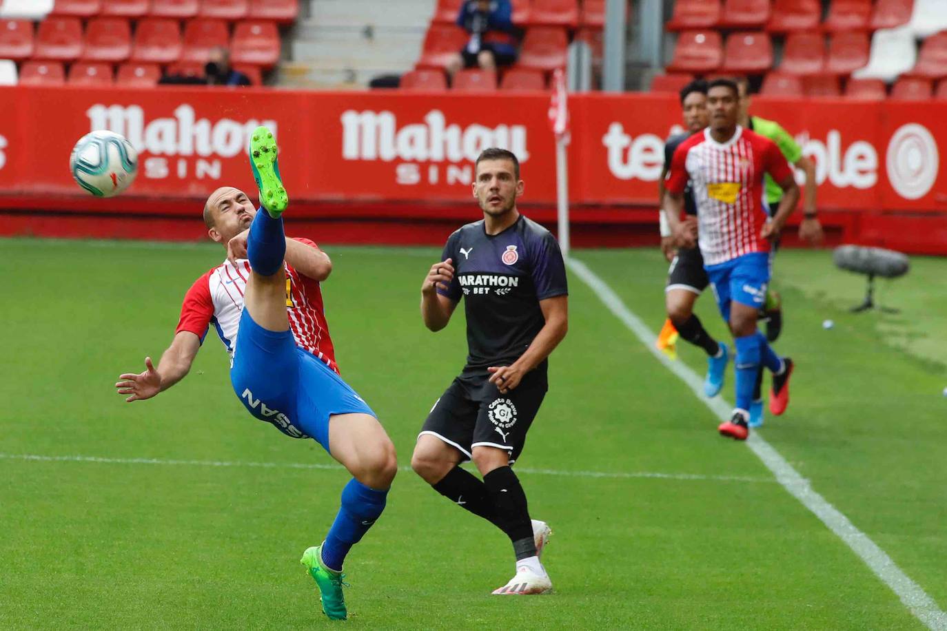 Fotos: Sporting 0-0 Girona, en imágenes