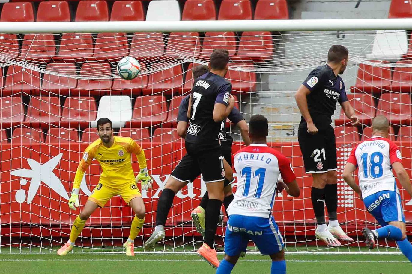 Fotos: Sporting 0-0 Girona, en imágenes