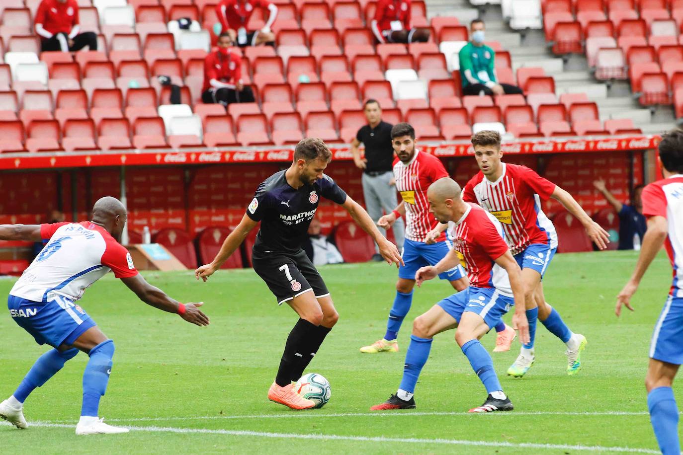 Fotos: Sporting 0-0 Girona, en imágenes