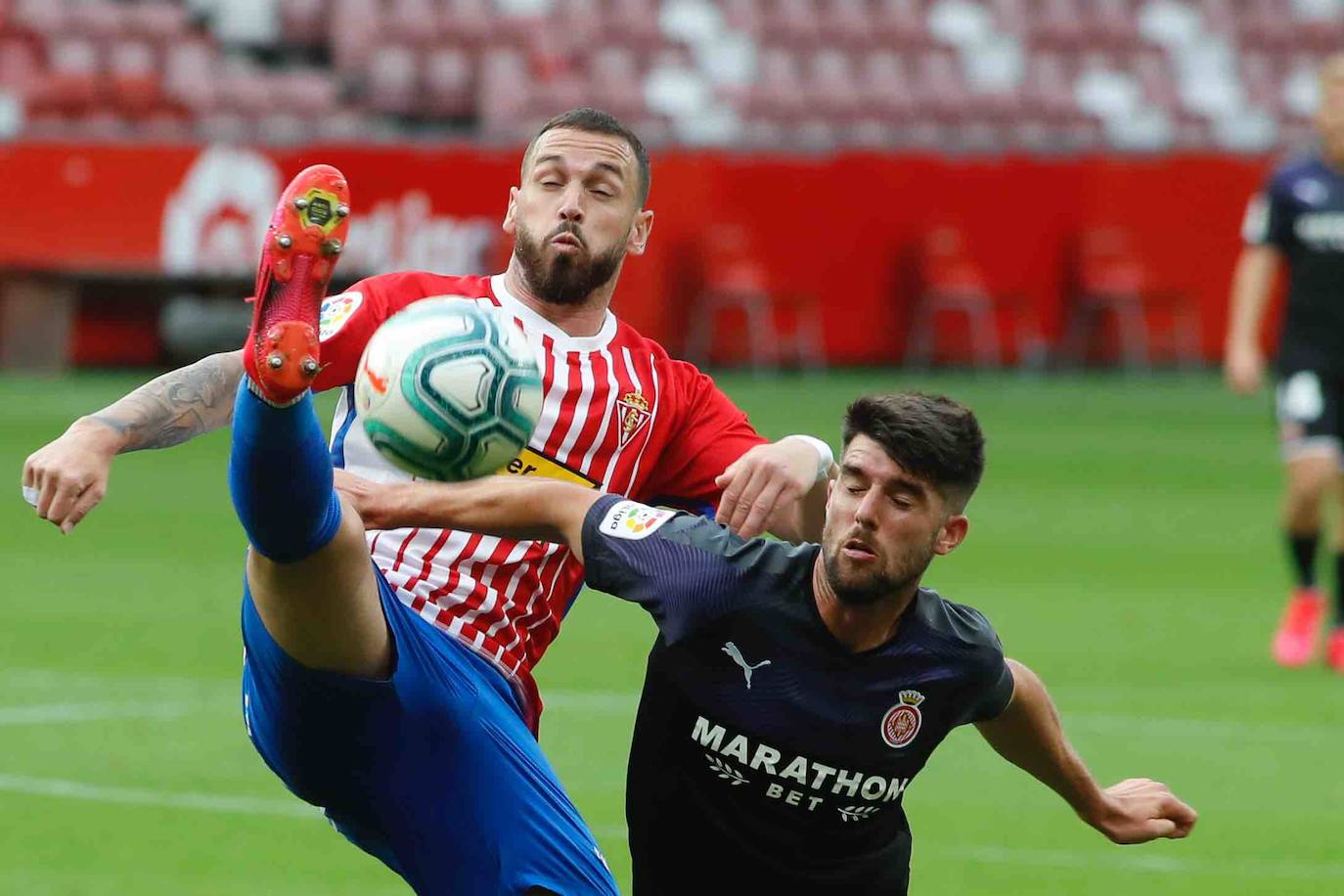 Fotos: Sporting 0-0 Girona, en imágenes