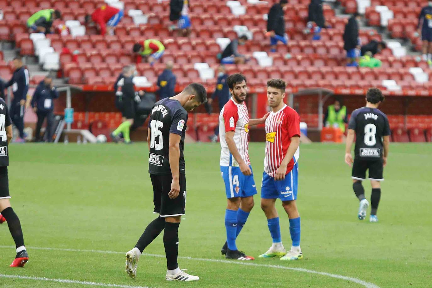 Fotos: Sporting 0-0 Girona, en imágenes