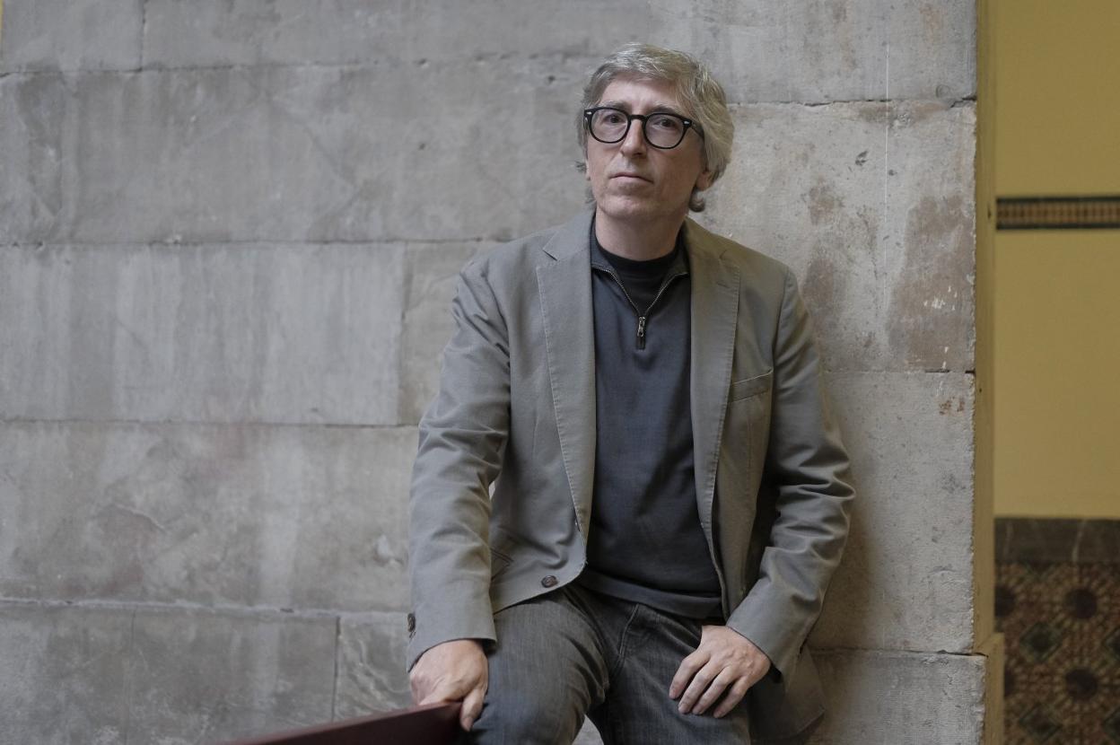 David Trueba. Ofreció una charla en el CCAI. 