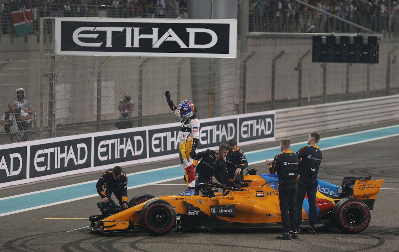 25/11/2018 | Fernando Alonso se despide de la Fórmula 1 en el gran premio de Abu Dabi