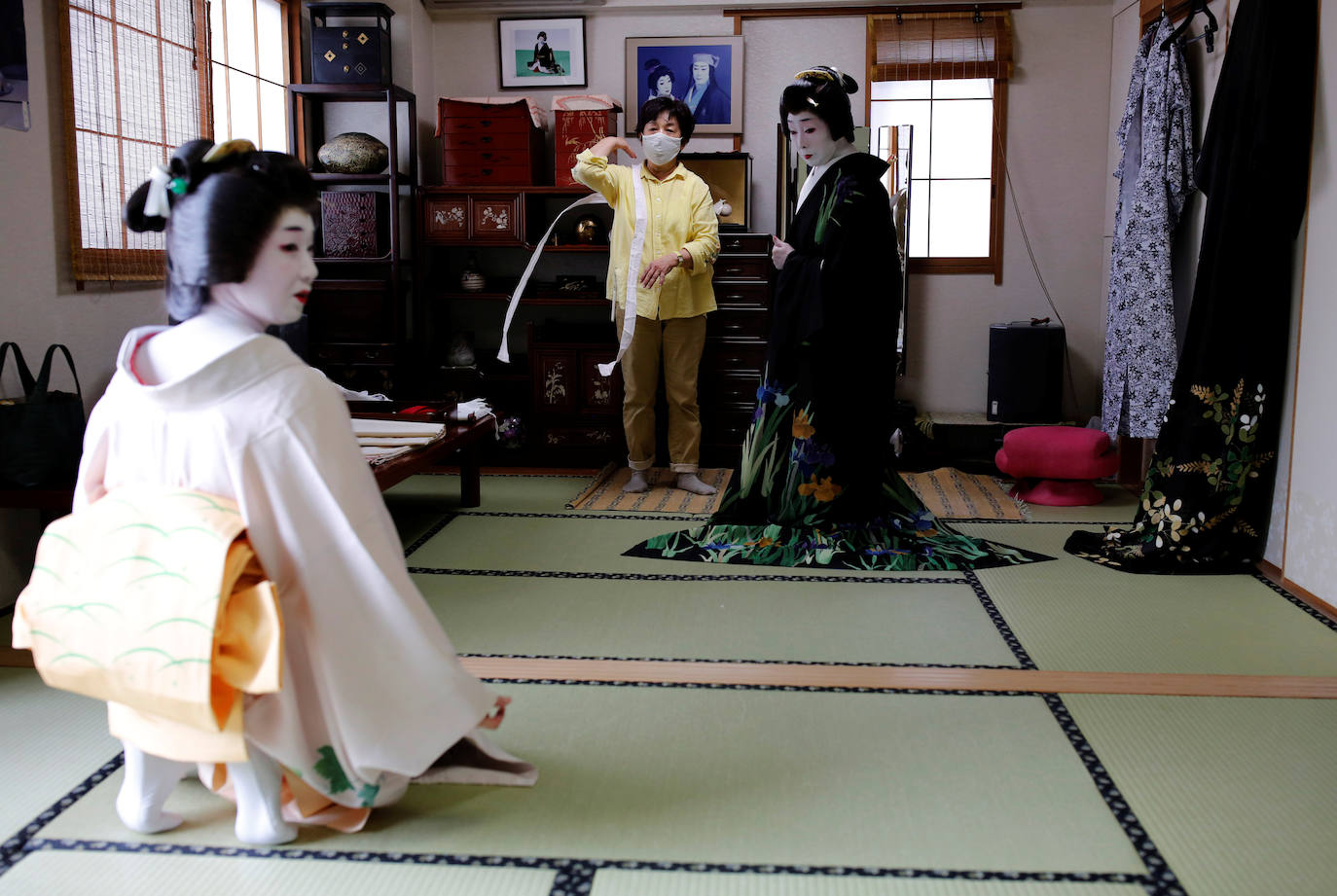 Estas mujeres japonesas han seguido con sus rutinas para sobrevivir durante la pandemia