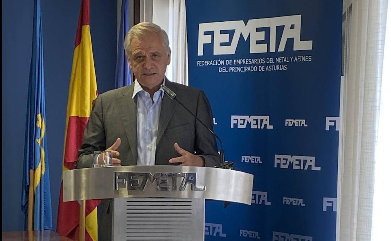 Guillermo Ulacia, durante su intervención.