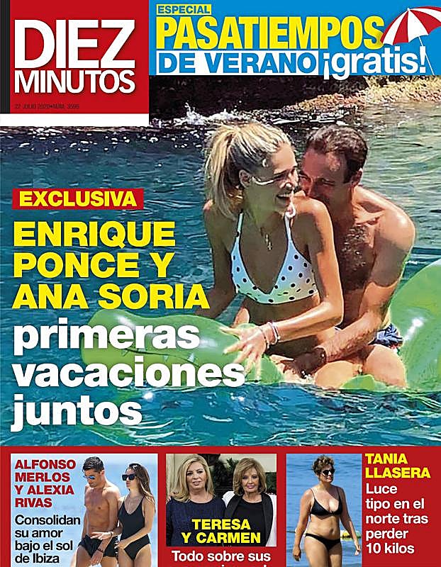 Enrique Ponce y Ana Soria pasan sus primeras vacaciones juntos 
