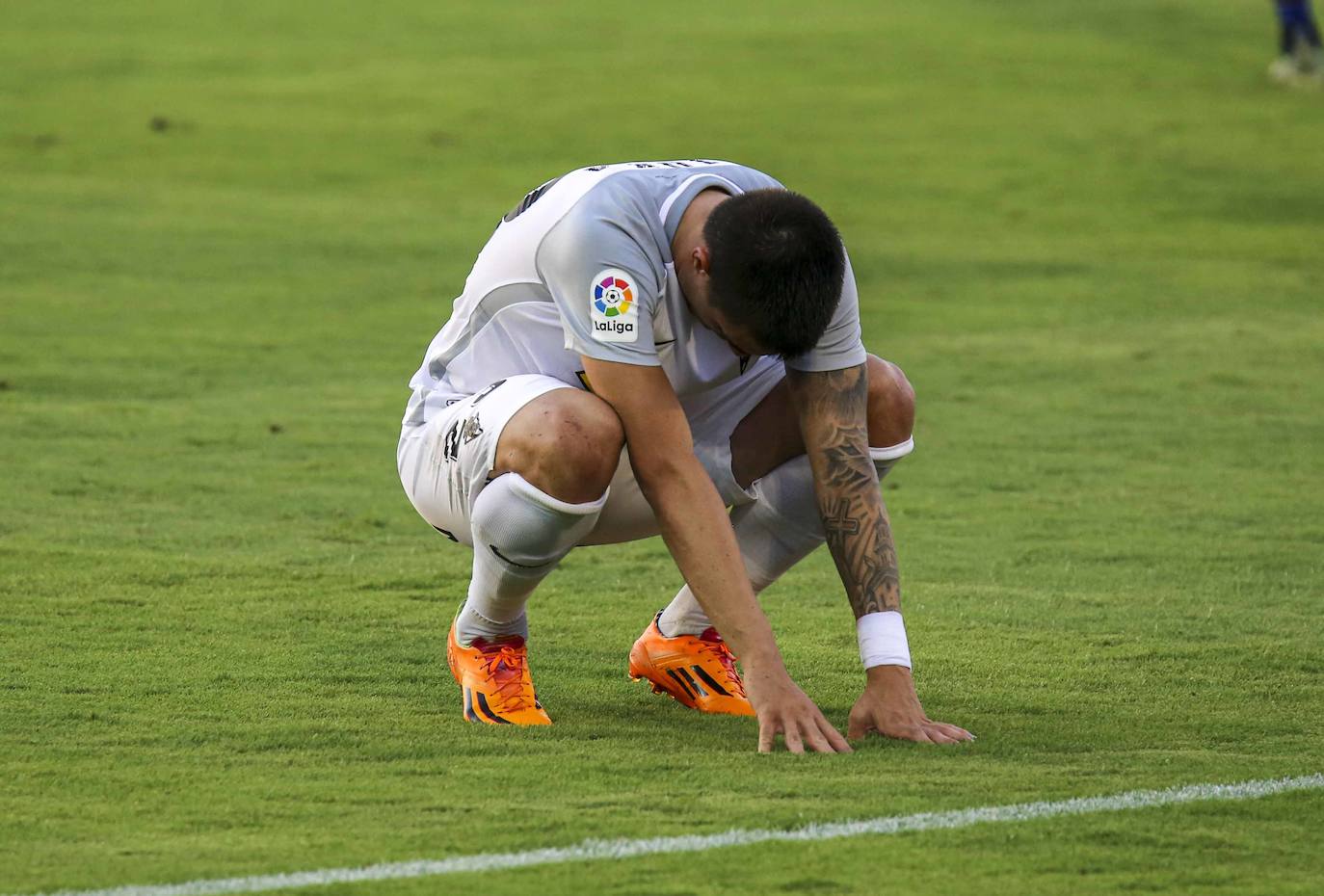 El Sportign ha jugado su penúltimo partido de la temporada ante el Extremadura en el estadio Francisco de la Hera. 