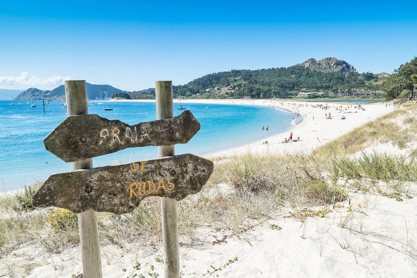 Playa de Rodas (Islas Cíes, Galicia)