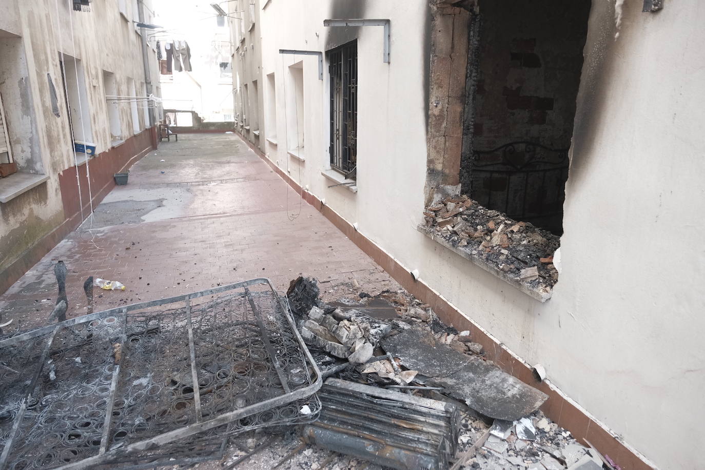 El suceso tuvo lugar en el barrio de Tremañes. 