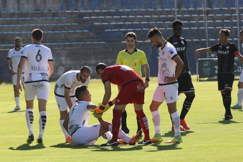 El conjunto mierense gana a los de Villaviciosa en el Suárez Puerta gracias a un tanto de Rober en el minuto 83. 