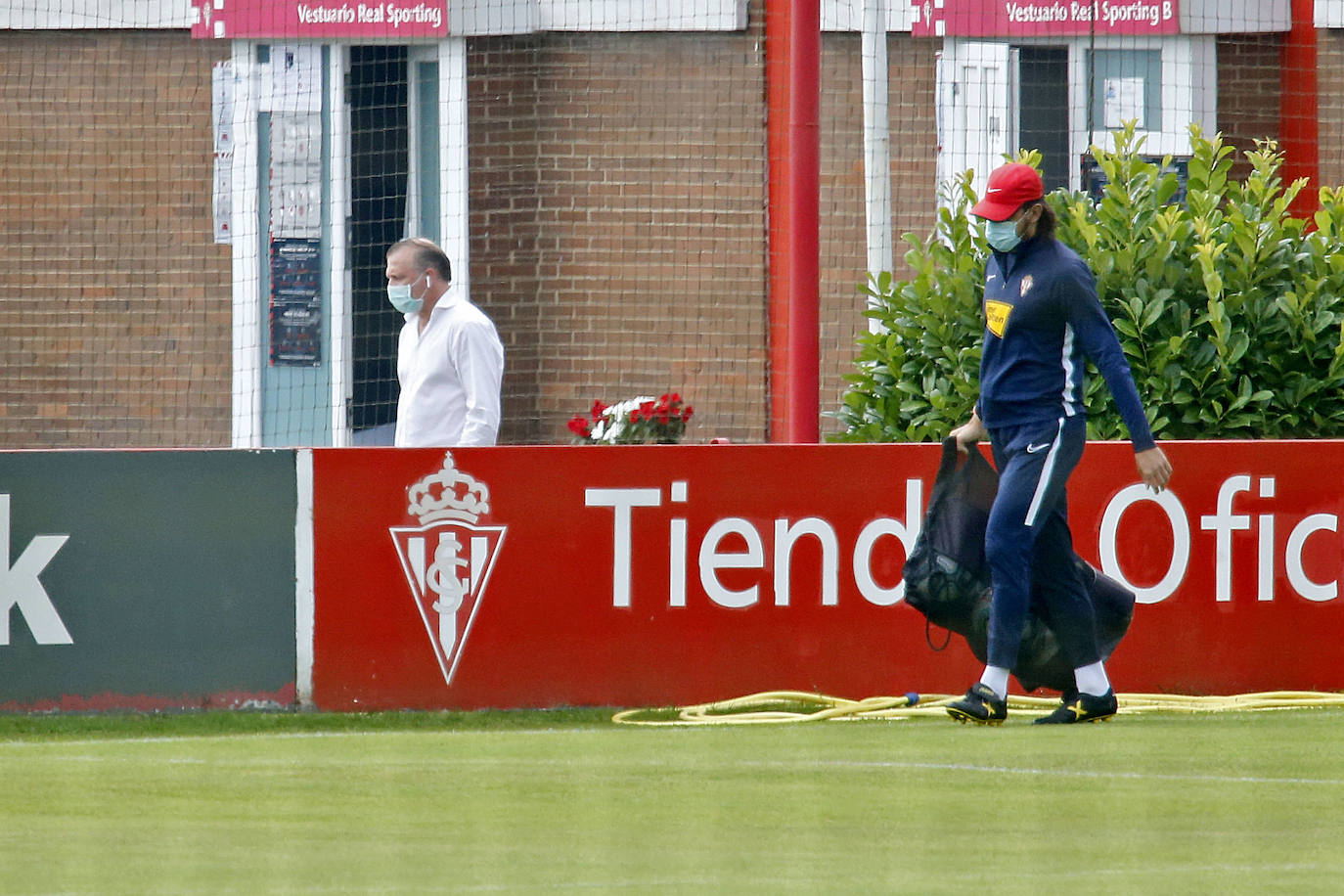 Fotos: Entrenamiento del Sporting (19/07/2020)