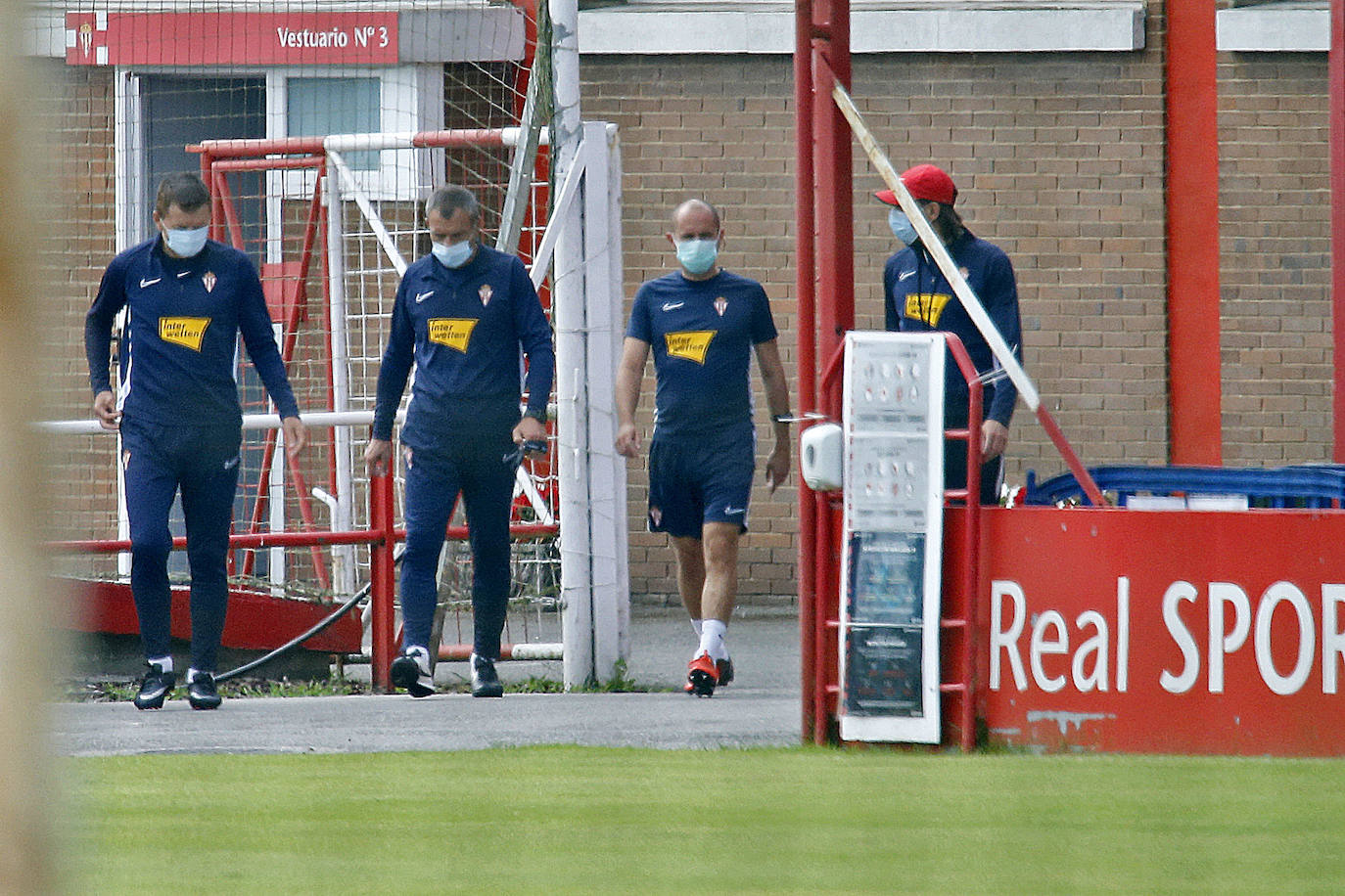 Fotos: Entrenamiento del Sporting (19/07/2020)