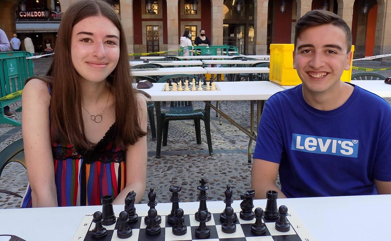 Paula Bermúdez e Iyán Guedes, campeones regionales de parejas mixtas. QUIQUE64