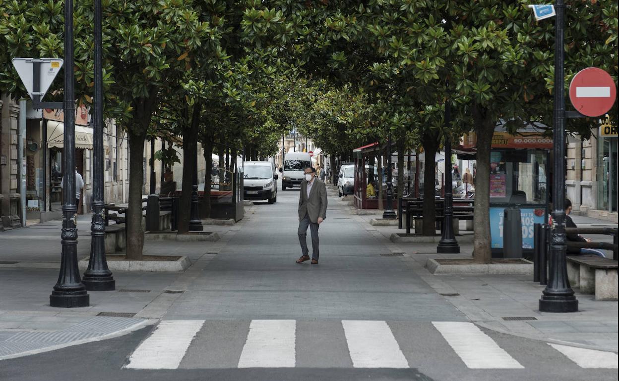 Gijón peatonalizará un tramo de la calle Covadonga para conectar el paseo de Begoña con el Muro