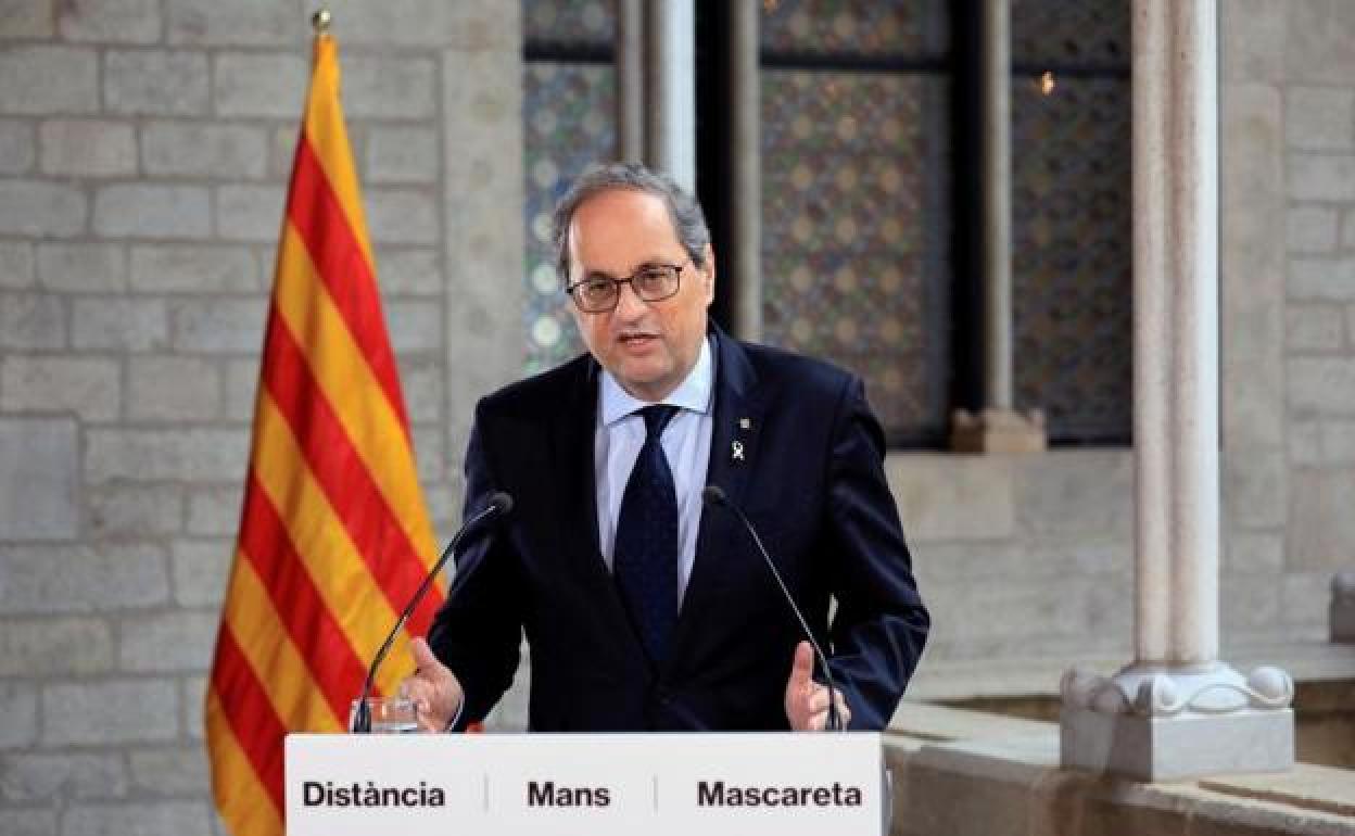 Quim Torra, presidente de la Generalitat 