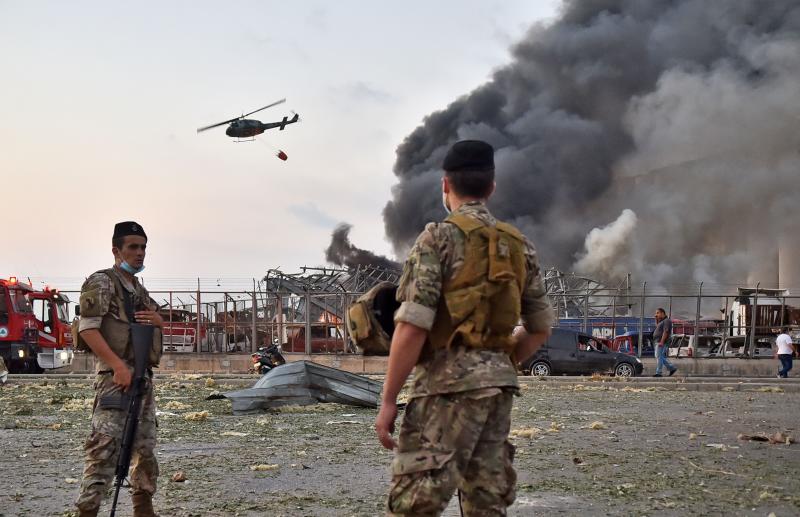 Fotos: La explosión en el puerto de Beirut, en imágenes