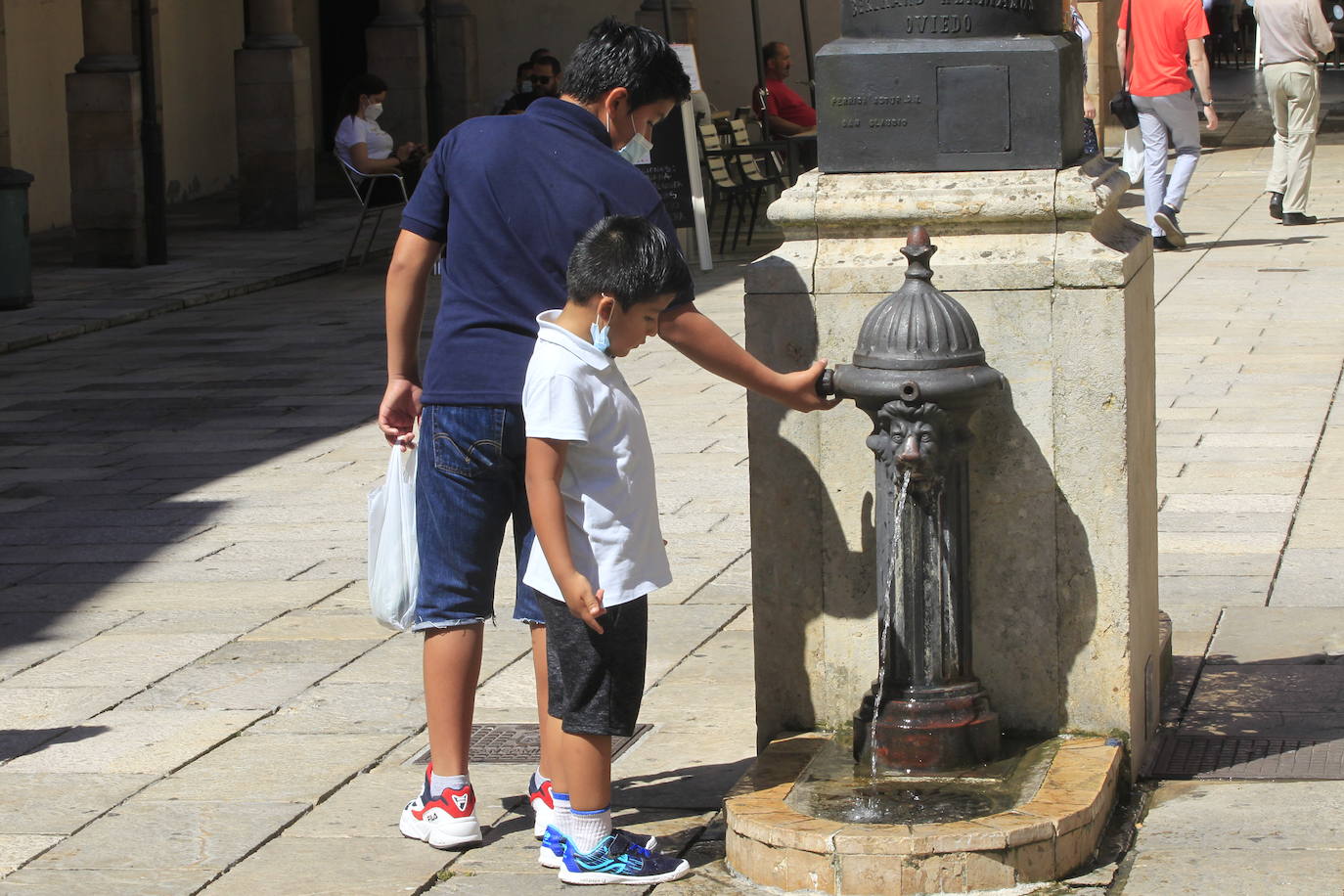 Los termómetros se han disparado por encima de los 30º