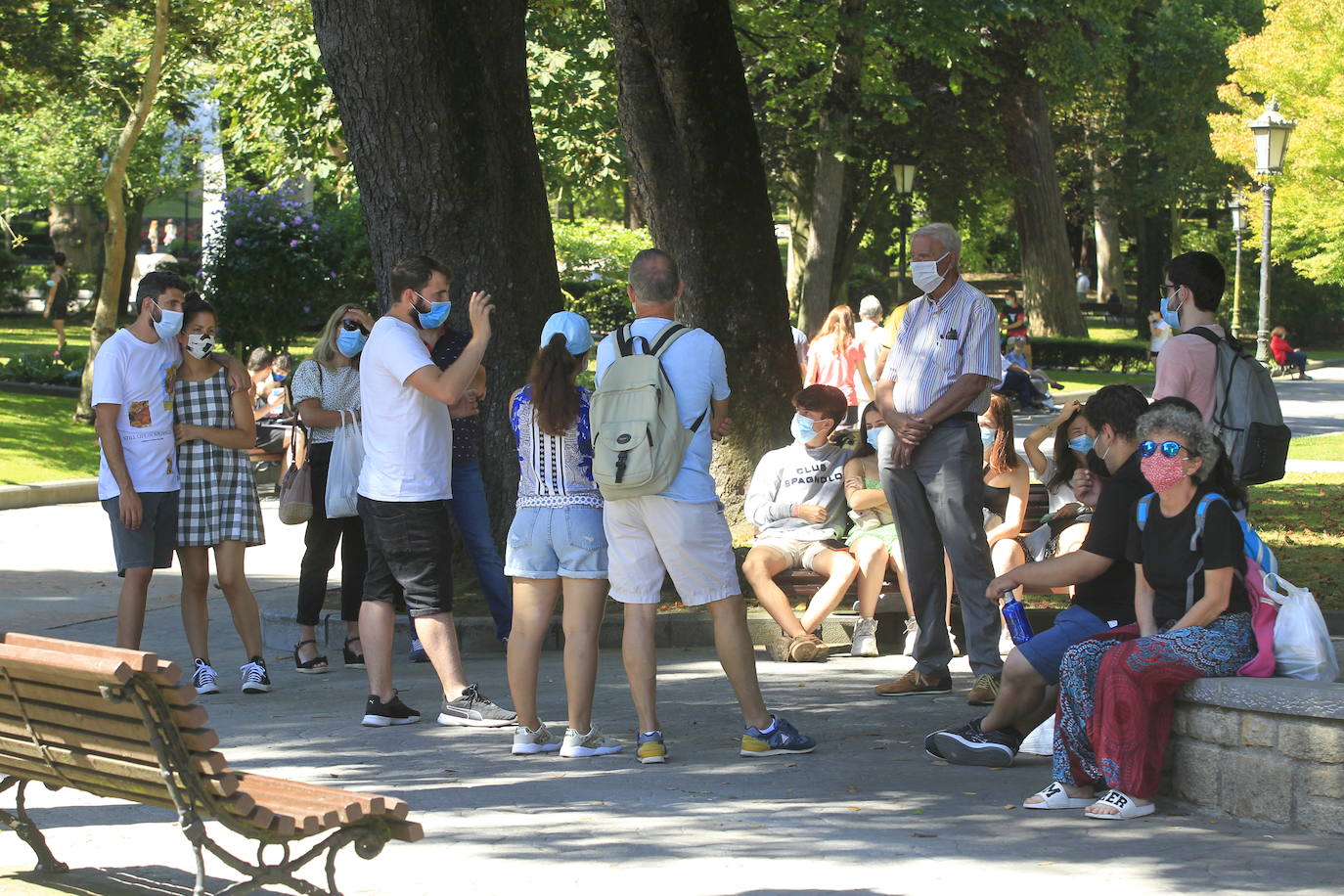 Los termómetros se han disparado por encima de los 30º