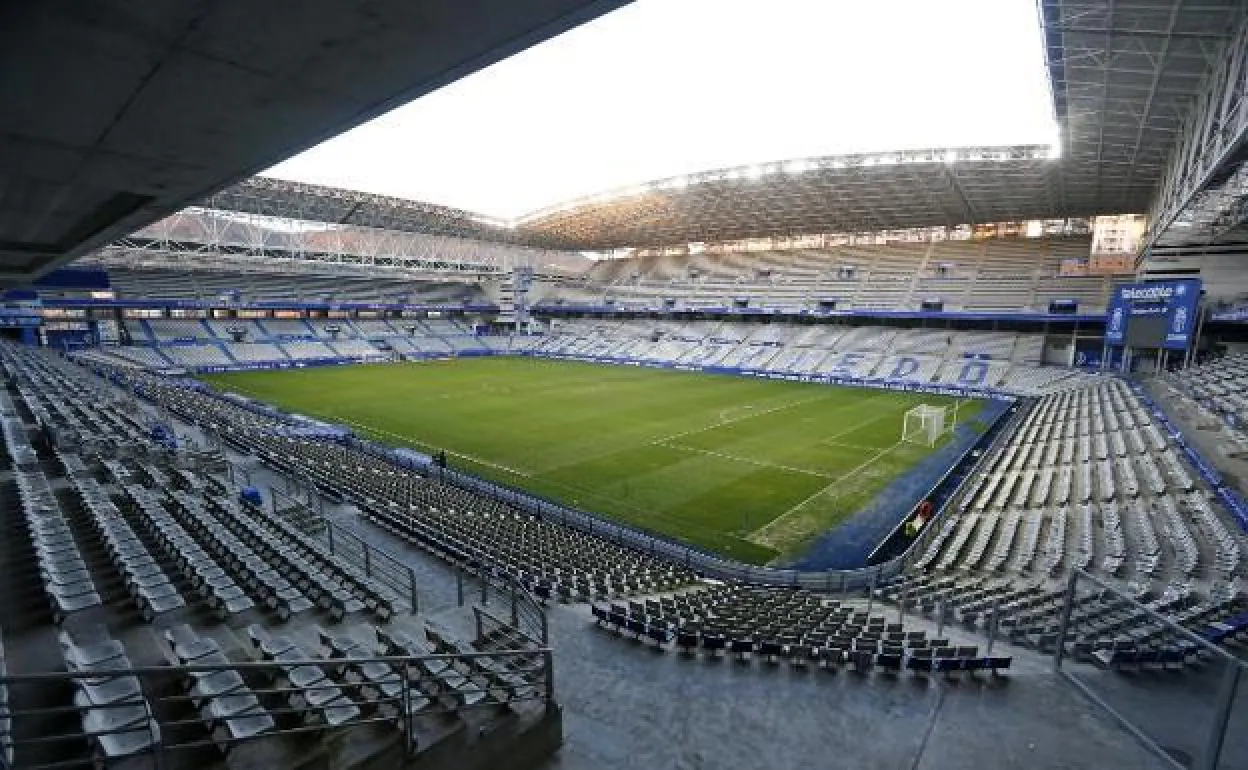 Estadio Carlos Tartiere, que pasará a llamarse 'NMR Carlos Tartiere'.