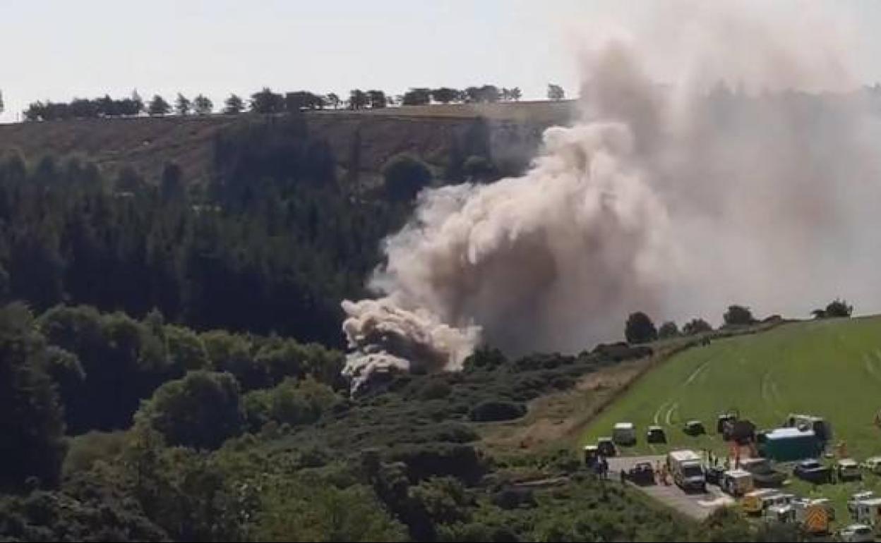 Grave accidente de tren en Escocia