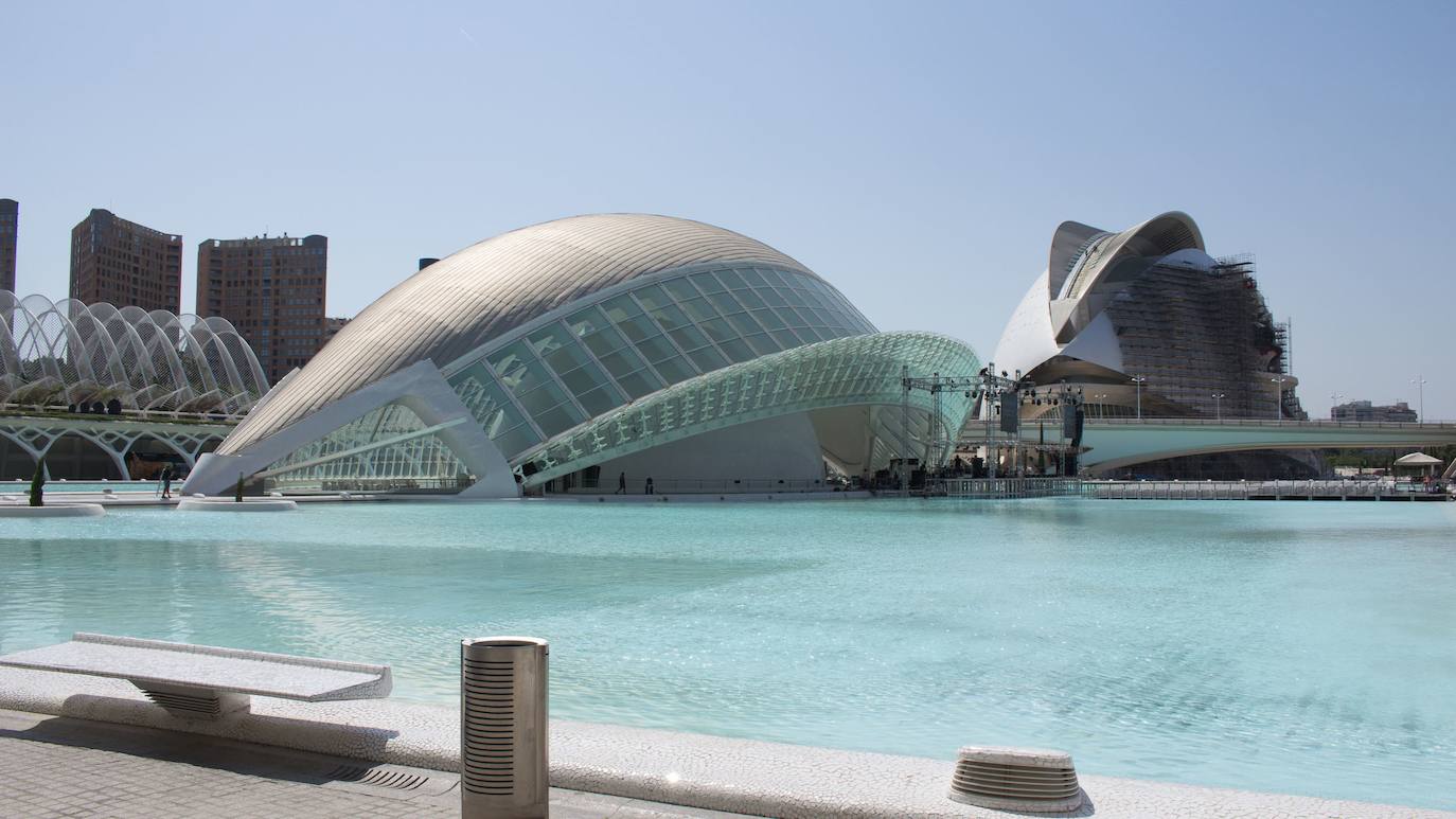 Ciudad de las Artes y las Ciencias de Valencia. 