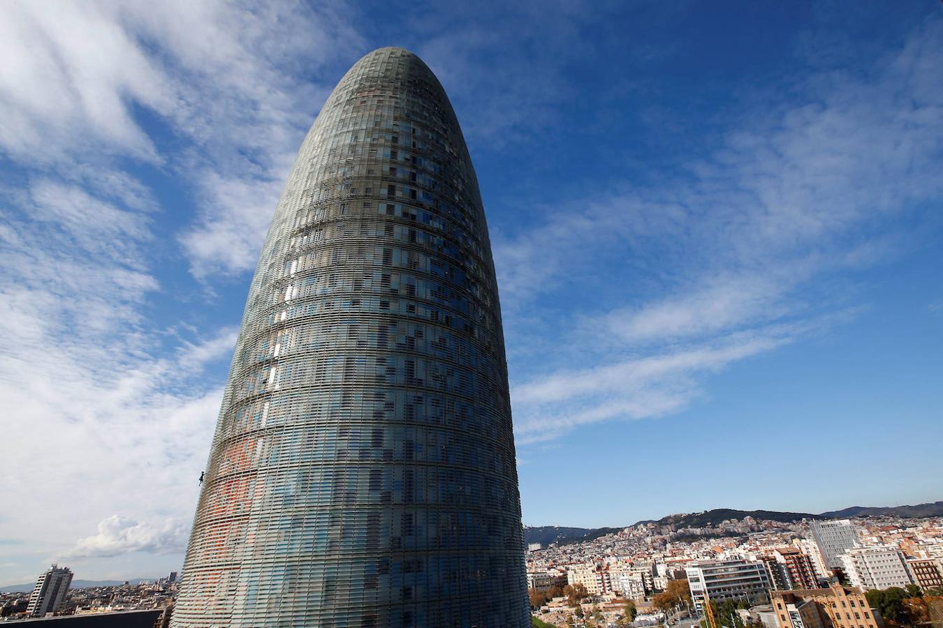 Torre AGBAR de Barcelona. 