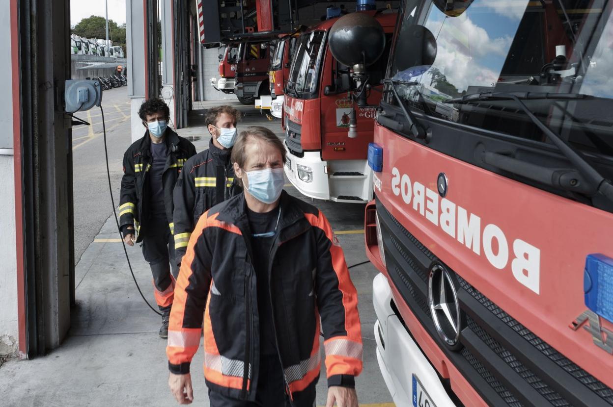 Javier Alvarez Villazón, jefe del servicio de Prevención y Extinción de Incendios. 