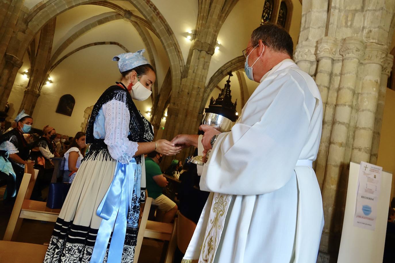 Llanes celebró unas atípicas fiestas de San Roque este año por la pandemia del coronavirus