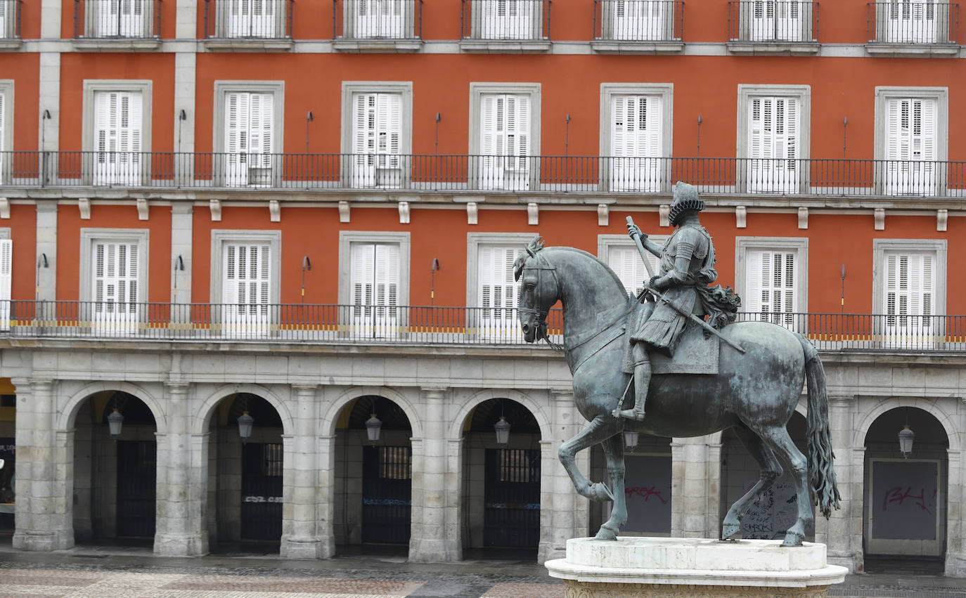 Plaza Mayor, Madrid.