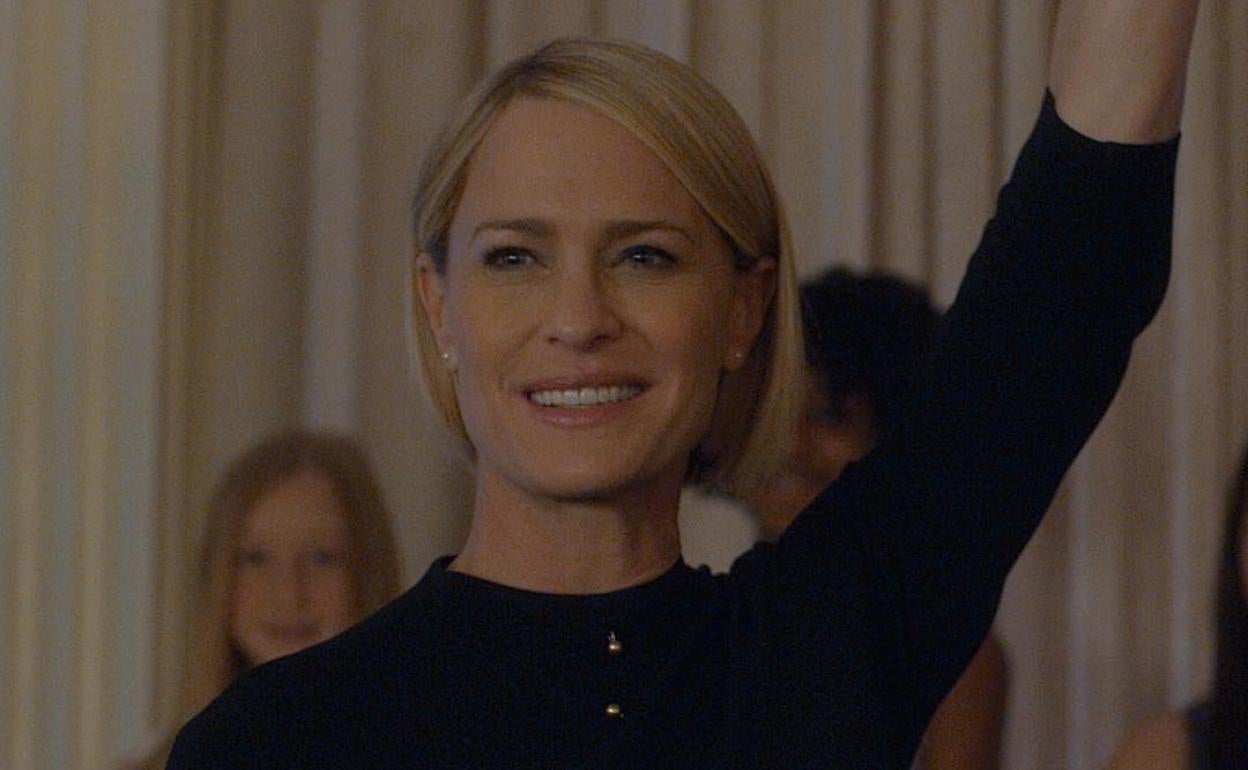 Robin Wriight es una de las protagonistas de 'House of cards'. 