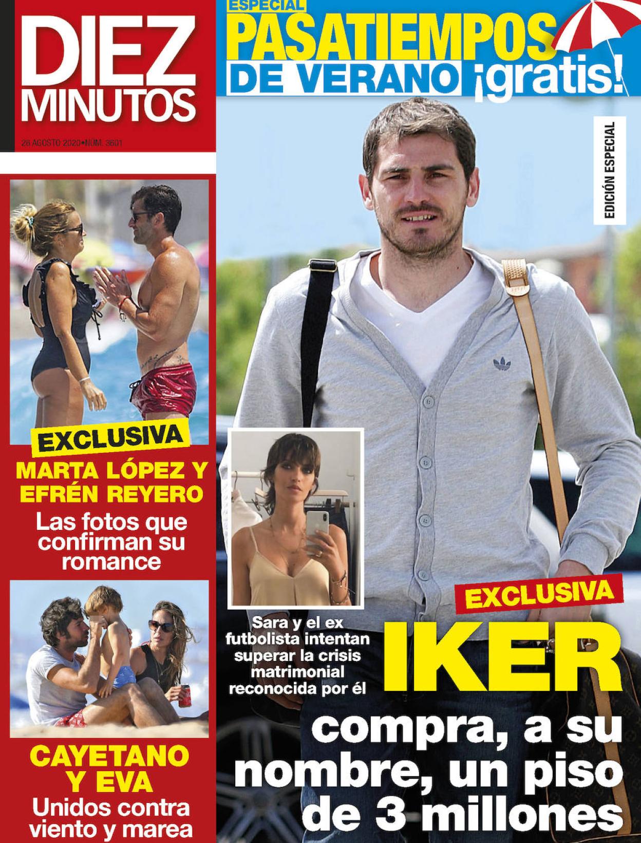 La portada del último número de la revista 'Diez Minutos'