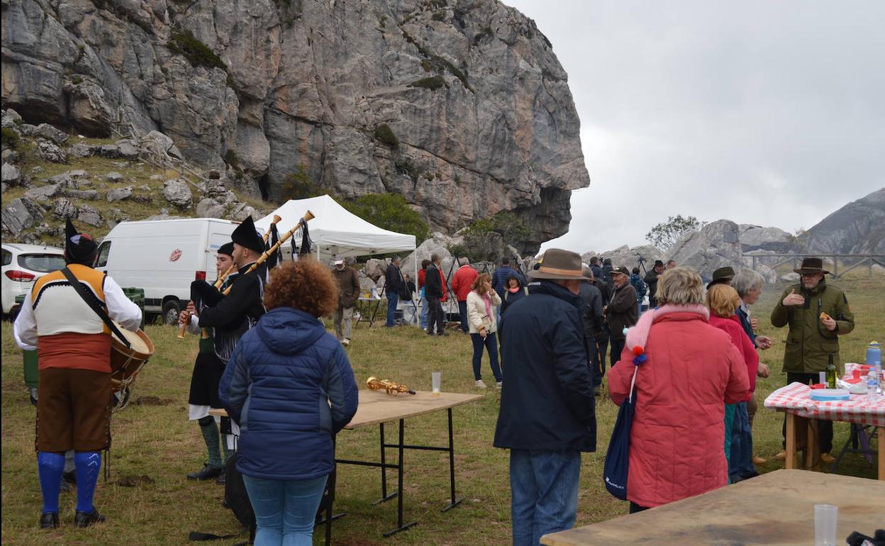 Fiesta de la Trashumancia en Somiedo de una edición anterior
