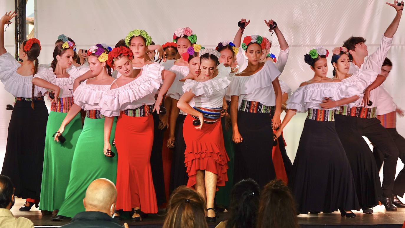 Arte en estado puro para viajar a cientos de kilómetros y olvidar por un rato los tiempos difíciles que vivimos. Fue lo que ayer por la tarde ofrecieron la treintena de jóvenes bailarines que participaron en el VIEncuentro con los Maestros, capitaneados por el incombustible Antonio Canales.