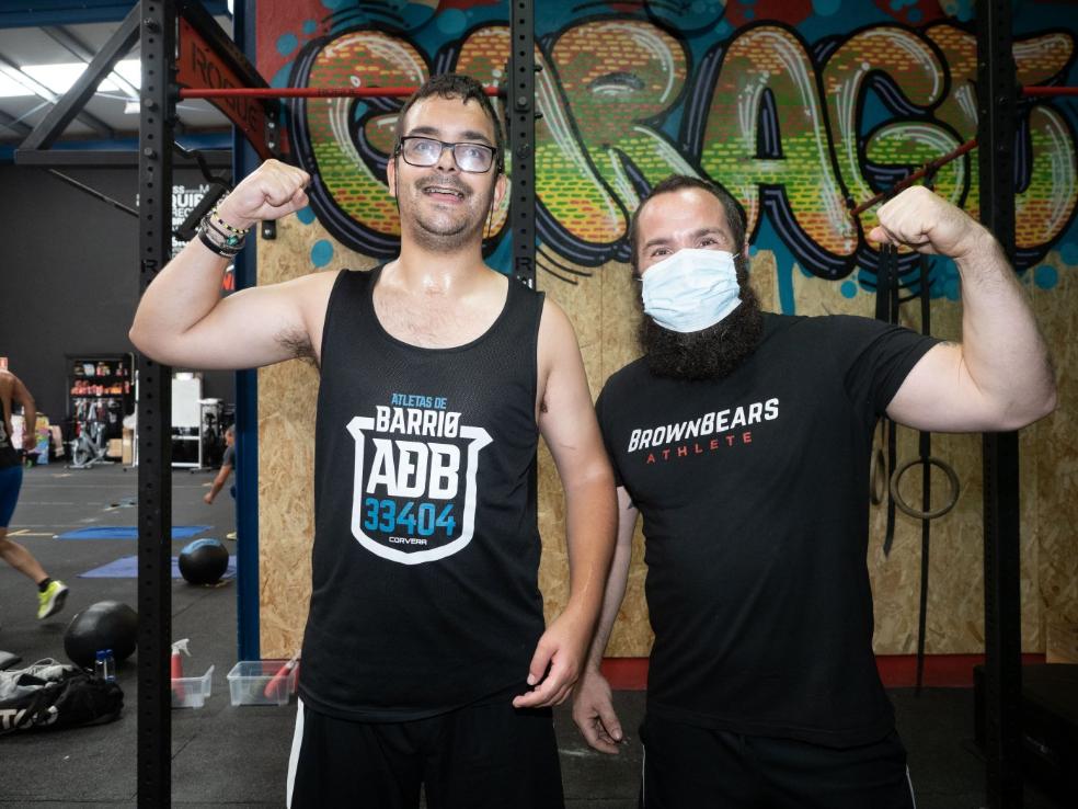 Germán gana fuerza con el deporte de moda