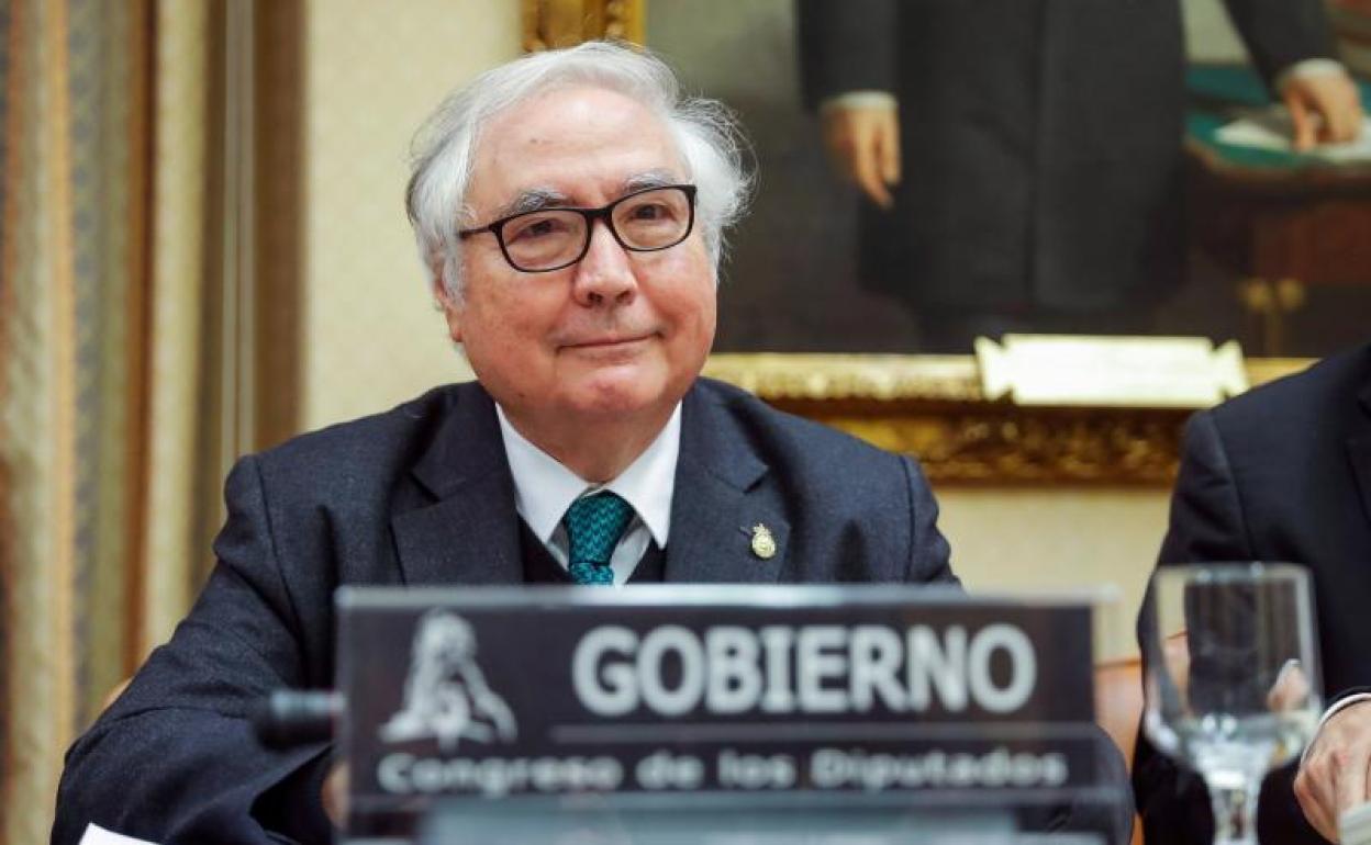 Manuel Castells, ministro de Universidades.