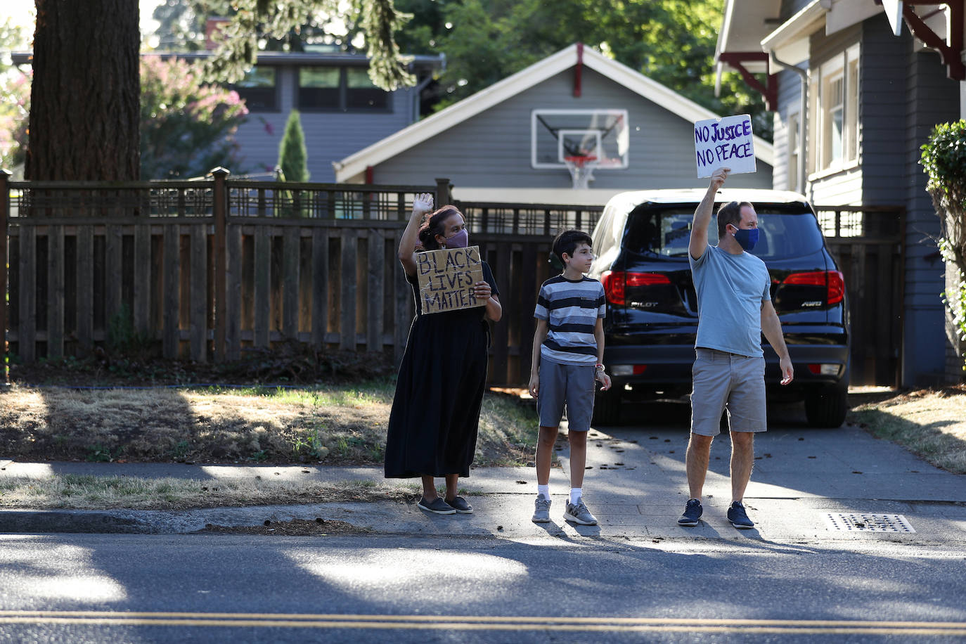 Las imágenes de las manifestaciones, con carteles en los que se lee 'Black Lives Matter' y jóvenes enfrentándose a los agentes forman parte de la cotidianidad de Estados Unidos