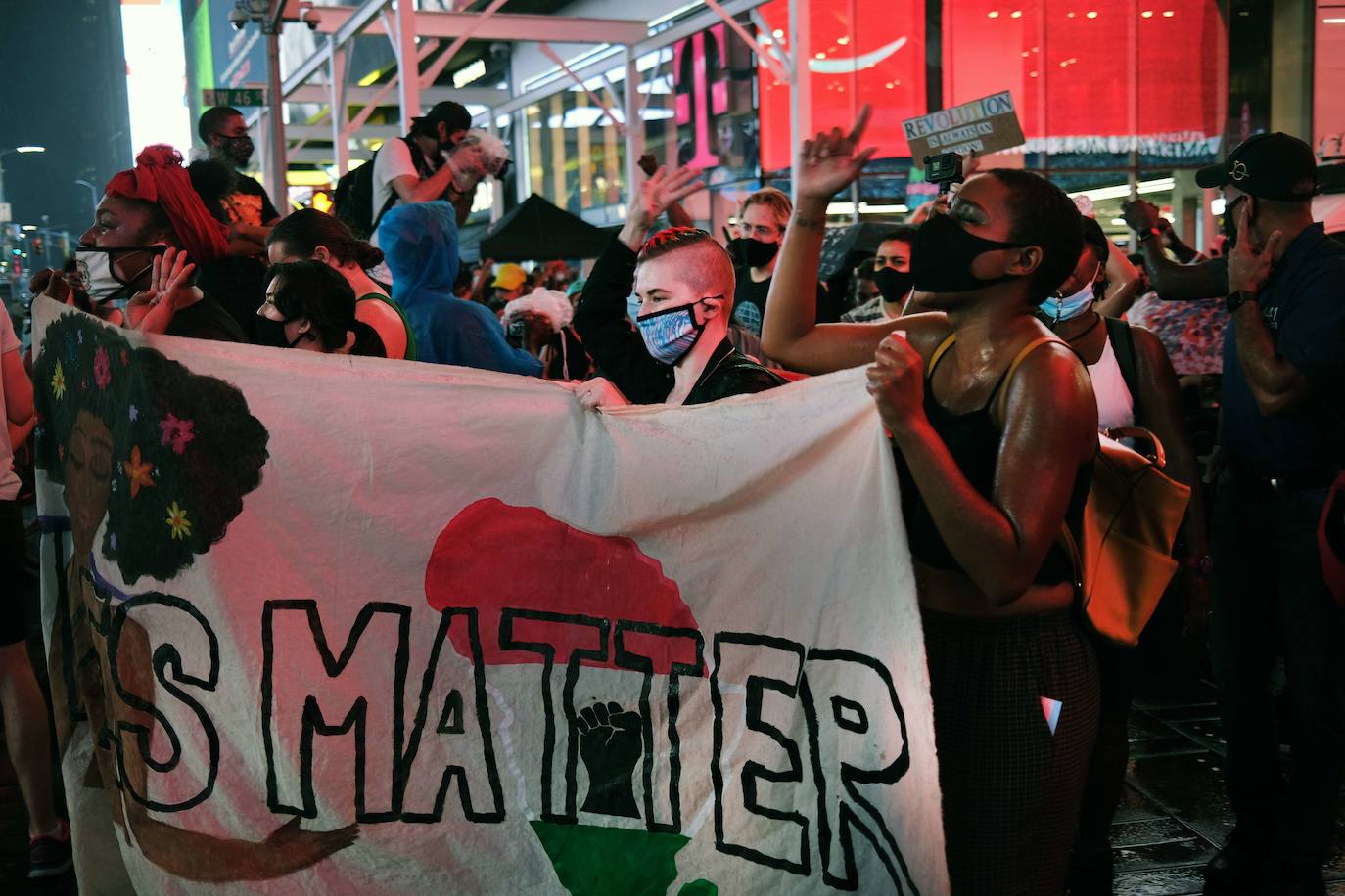 Las imágenes de las manifestaciones, con carteles en los que se lee 'Black Lives Matter' y jóvenes enfrentándose a los agentes forman parte de la cotidianidad de Estados Unidos