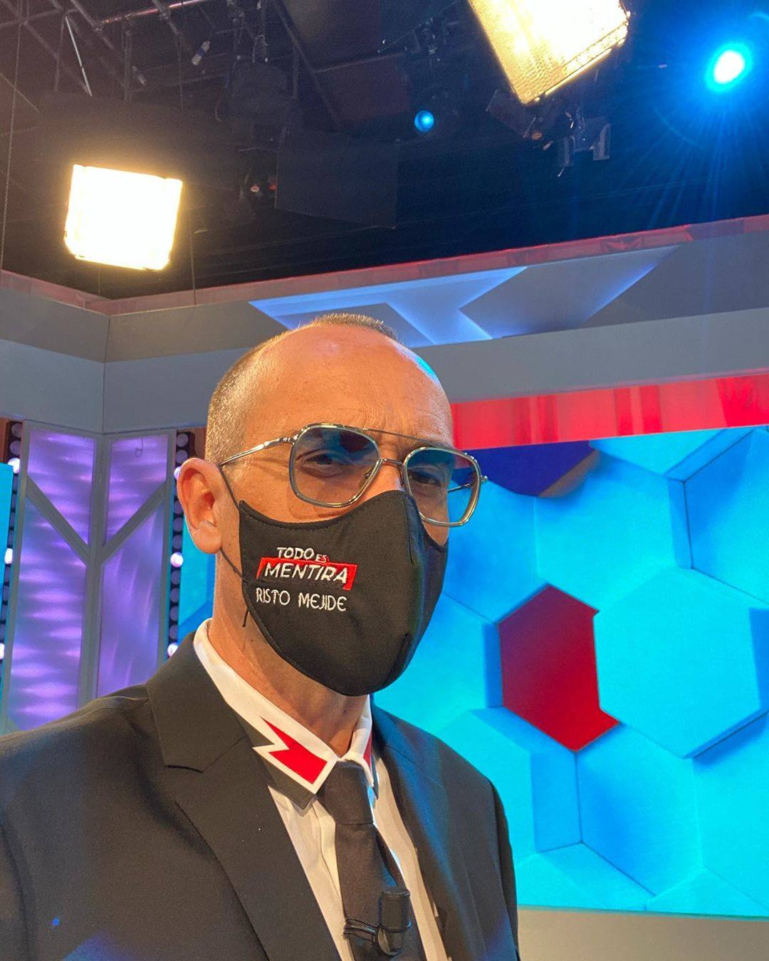 Risto Mejide ha vuelto al plató de 'Todo es mentira' después de varios meses en casa, teletrabajando.