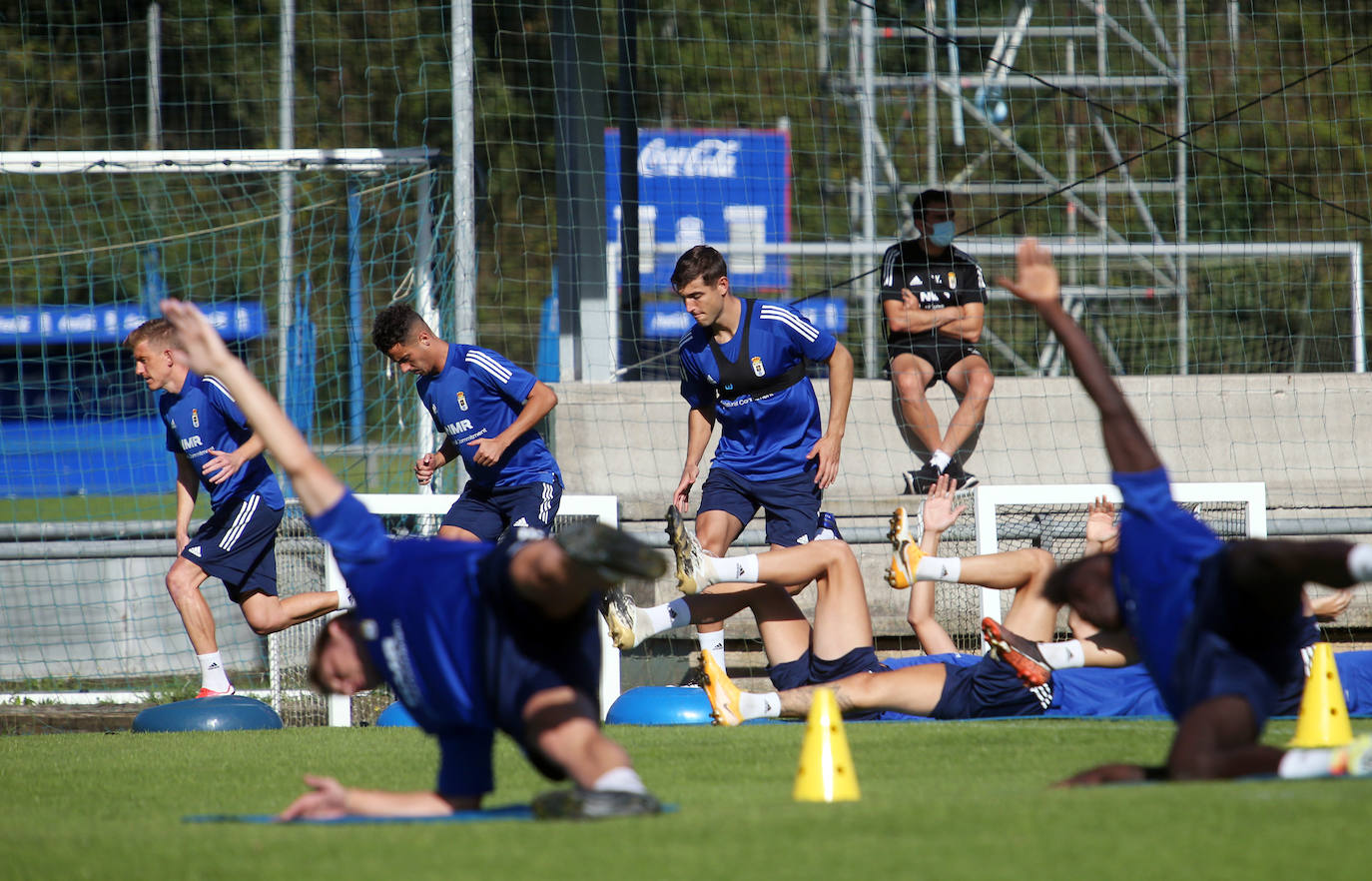 Fotos: Entrenamiento del Real Oviedo (08-09-2020)