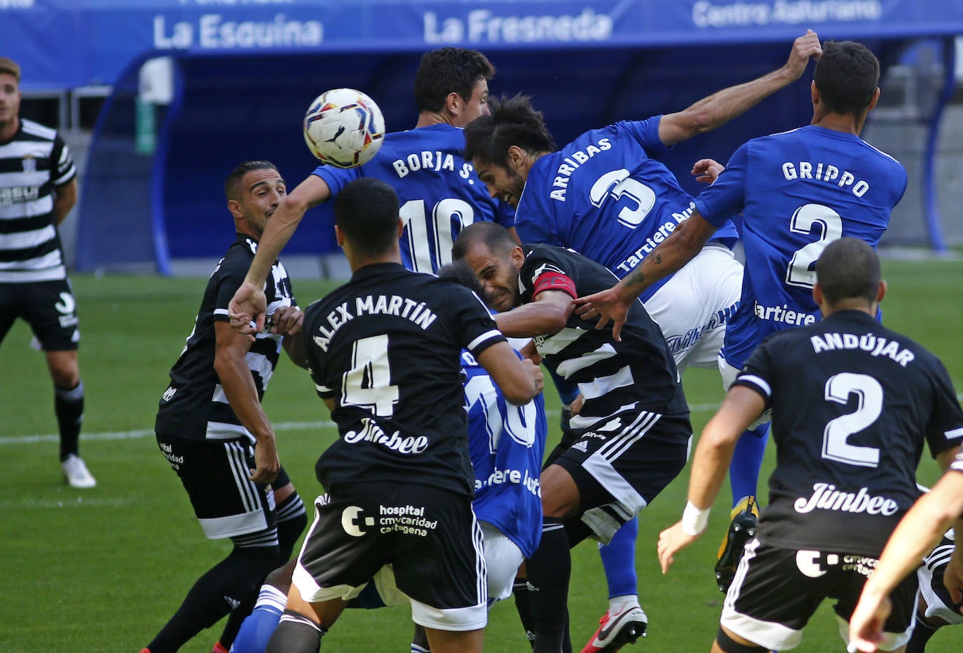 Los azules empataron ante el Cartagena en su estreno, después de fallar muchas ocasiones