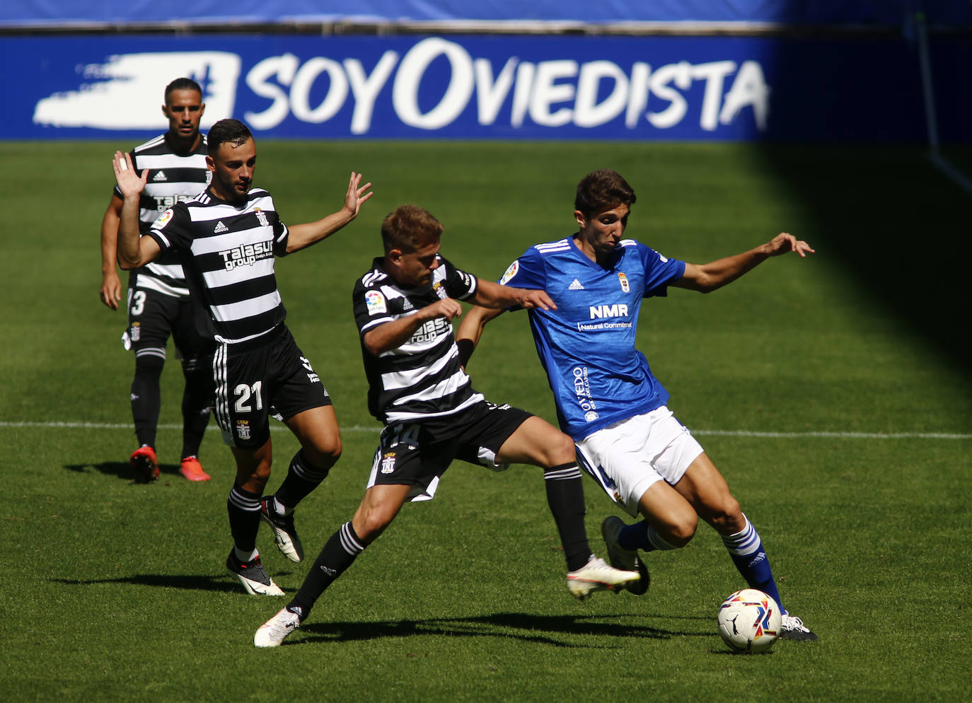 Los azules empataron ante el Cartagena en su estreno, después de fallar muchas ocasiones